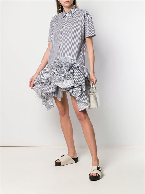 a camicia, fondo rouches e tulle JUNYA WATANABE | JC00340511